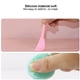 thumbnail image 5 of Cepillo limpiador facial de silicona Minnieouse rosa blanco doble cara 2 cabezas, 5 of 6