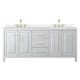 thumbnail image 2 of Wyndham Collection Wcv252580d-Qtz-Us3mxx Daria 80" Free Standing Double Basin Vanity Set -, 2 of 7