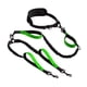 thumbnail image 3 of Correa doble reflectante con bungees, correa retráctil para perros con manos libres. Verde, 3 of 9
