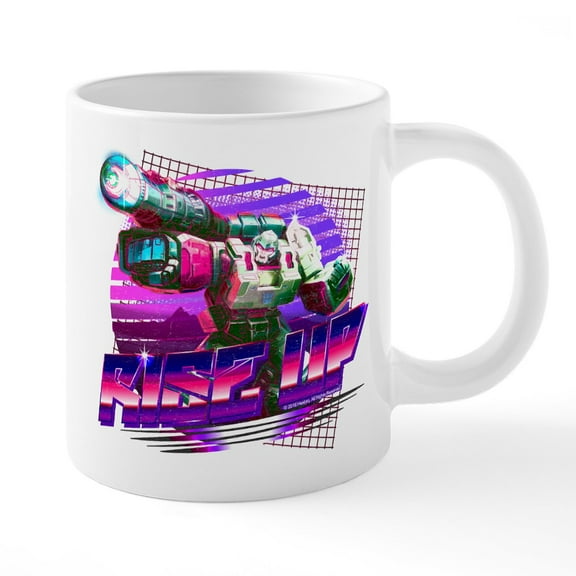 CafePress - Transformers Megatron Rise - 20 Oz White Ceramic Mega Mug