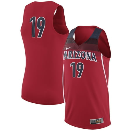 - Arizona Wildcats Nike College Replica Basketball Jersey - Red