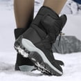 thumbnail image 5 of YOURDIARY Snow Boots For Women Winter Waterproof Shoes Faux Fur Warm Outdoor Boots Hiking Boots, 5 of 8