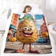 thumbnail image 5 of Patata Graciosa anti-pilling, suave, ligera, esponjosa y acogedora de lujo para hogar y cocina – Perfecta para niños y adultos,100X130cm, 5 of 6