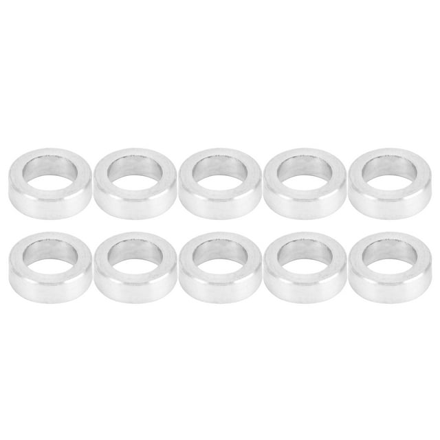 Oubit Aluminum Alloy Gasket,Aluminum Alloy Spacer Cylindrical Spacer Support Fittings Round Spacer Streamlined Design