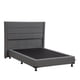thumbnail image 3 of Box Base Cama Matrimonial + Cabecera Lugo Gris Dicasa  Plomo, 3 of 8