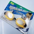 thumbnail image 2 of Gafas de natación planas con lentes HD multicolor, clip nasal opcional, tapones para los oídos, diadema ajustable para hombres y mujeres adultos., 2 of 2