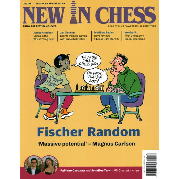 New in Chess Magazine 2022/8 : The World's Premier Chess Magazine Read by Club Players in 116 Countries (Paperback)