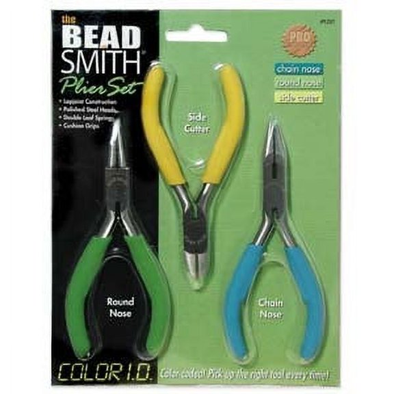 Beadsmith 3 Piece Economy Plier Set