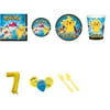 Pokemon Party Supplies Party Pack For 32 With Gold #7 Balloon