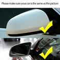 thumbnail image 3 of 1 pair Carbon look-Black Side Mirror Caps for Audi A3 S3 8P 05-08 A4 S4 B6 B7 8E 8H, A6 S6 C6 4F Replacement Style Carbon Fiber Mirror Cover Covers, 3 of 7