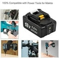 thumbnail image 3 of Makita BL1850B-2 18V LXT® Lithium-Ion 5.0Ah Battery, 2/pk, 3 of 10