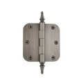 thumbnail image 7 of Grandeur 812193 Solid Brass 3.5 X 3.5" Plain Bearing 5/8" Radius Corner Mortise Door Hinge, 7 of 7