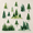 Pine Tree, variant on Evergreen Tree Pine Wall Decals Peel and Stick Extra Large Forest Green Room Decor