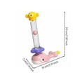 thumbnail image 3 of Juguete De Entrenamiento Motor Oral, Ayuda Para El Desarrollo Del Habla, Juego De Herramientas De Entrenamiento Motor Oral Para Bebés, Juguete Soplador De Pelota Caja de regalo rosa 3 en 1, 3 of 7