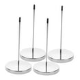 thumbnail image 4 of FENGGUIQU 4Pcs Restaurant Ticket Holder for Holding Checks in Silver Color, 4 of 8
