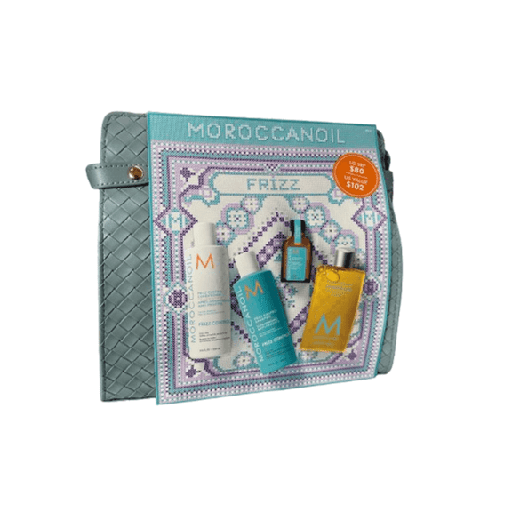 Moroccanoil 2025 Frizz Holiday Hair Gift Set, 4 Pieces Set