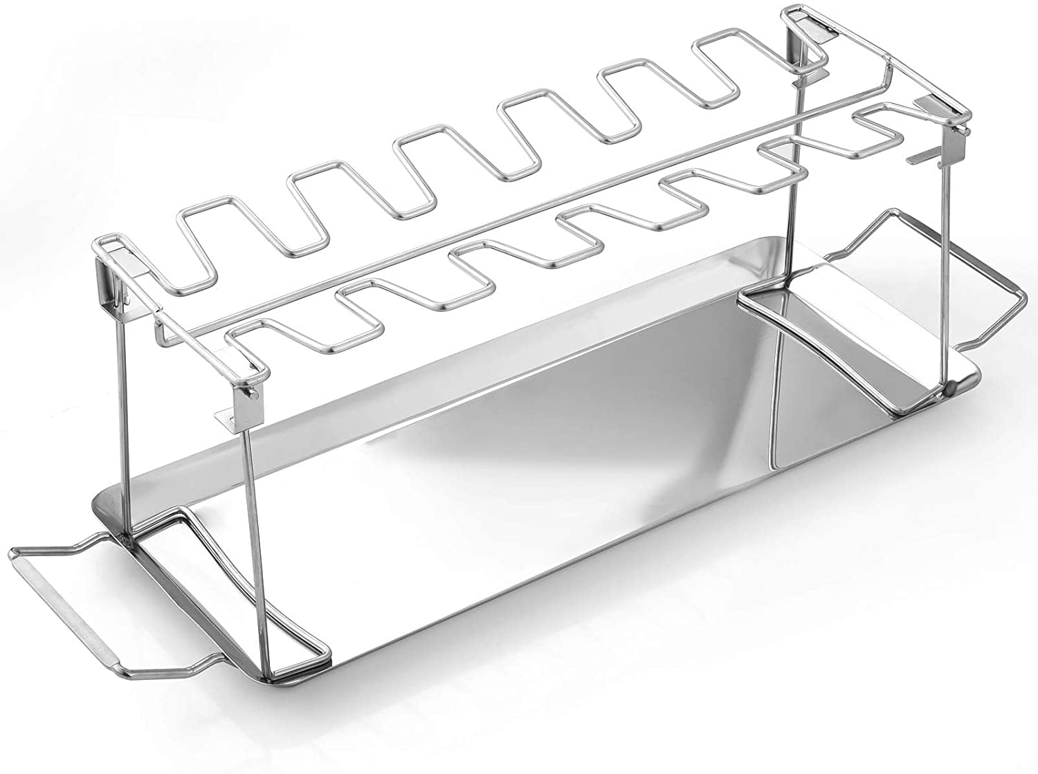 12 Piece Chicken Wing Rack Stainless Just Grillin 