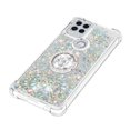 thumbnail image 4 of Funda para Motorola Moto G Stylus 2021 5G con Brillo Líquido Flotante, Purpurina, Parachoques y Anillo Giratorio Soporte, 4 of 5
