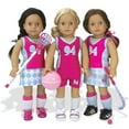 thumbnail image 5 of Sophia's Sports Equipment Set with Complete Lacrosse, Field Hockey, Soccer, & Basketball Playset for 18” Dolls, 5 of 5