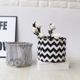 thumbnail image 3 of Water-Resistant Lovely Cloth Art Storage Bucket Foldable Makeup Storage Basket Small Desktop Organizer, 3 of 8
