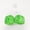 Green, variant on Car Mirror Hanging Dice, 1 Pair Retro Square Plush Dice with Dots, Cute Interior Ornament