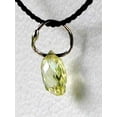 thumbnail image 5 of Natural Canary 0.33cts Diamond White Gold Pendant | 5x2.75x2.25mm |, 5 of 5