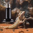 thumbnail image 2 of Bombilla de calor para reptiles, lámpara emisora de calor infrarroja de cerámica, lámpara de calor infrarroja duradera y segura con cable para criadero de tortugas, serpiente de acuario esquí esquí Gafas de esquí, 2 of 5