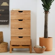 MoDRN Naturals Milo 4 Drawer Tall Dresser