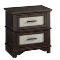 thumbnail image 1 of Progressive Furniture B103-43 Éblouir Chocolat Champagne Stand de Nuit, 1 of 1