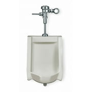 Sloan 10001001 High Efficiency Urinal Features A Manual Royal Flushometer & Vitreous China Urinal Fixture, White