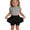 czb# Black6, variant on CUZIBR Baby Girls Tennis Skort Breathable Relaxed High Elastic Waist Golf Running Skirts A-Line With Shorts Outdoor Running Casual Summer Fashionable Soft Mini Skirts Easter Dress,Black,4-5 Years