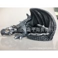 thumbnail image 5 of Big Squatting Dragon Sculpture独立站新品蹲龙卫雕塑树脂工艺品, 5 of 5
