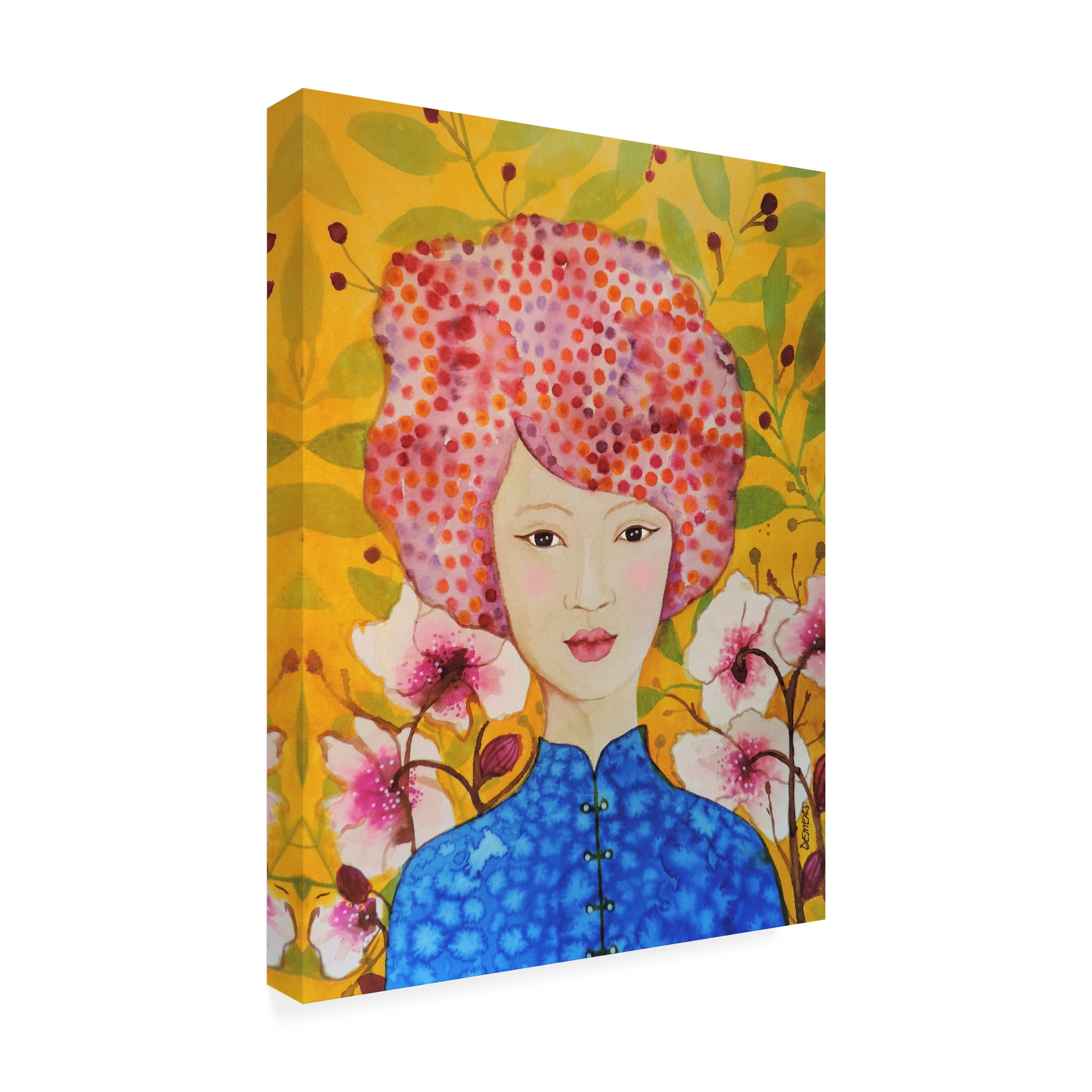 Sylvie Demers 'Jasmine' Canvas Art