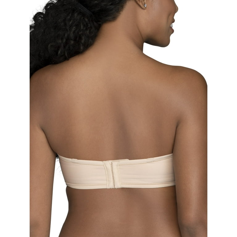 Vanity Fair Womens Beauty Back Underwire Smoothing Strapless Bra 74380 -  ROSE BEIGE - 42D