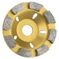 thumbnail image 4 of Muela abrasiva de diamante, 80 mm Segmento de diamante Rectificado Disco de corte de diamante Muela abrasiva de segmento Eficiencia óptima NikouMX herramienta, 4 of 7
