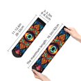 thumbnail image 4 of Naloa Vibrant Psychedelic Eye Ankle Socks for Women Non Slip Socks No Show Socks Classic Low Cut Casual Socks Casual Socks, 4 of 7