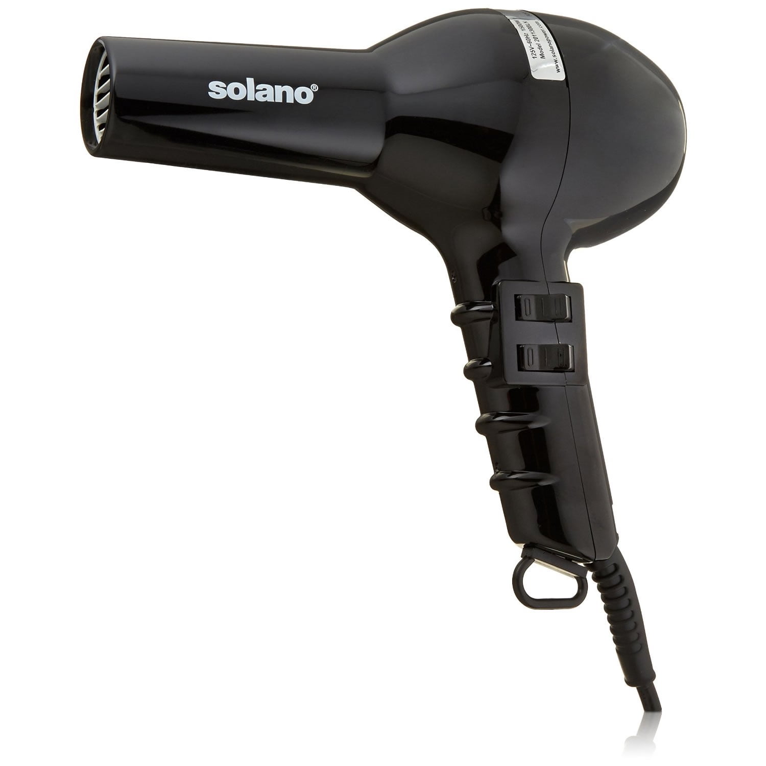 Solano Original 130 Professional Hair Dryer, Black