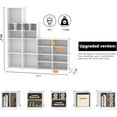 Cube Storage Organizer Closet 12 Shelves, Large and Small Cubes, DIY ...