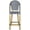 White, Blue, variant on Safavieh Outdoor French Bistro Stacking Counter Stool Adult Stackable, White