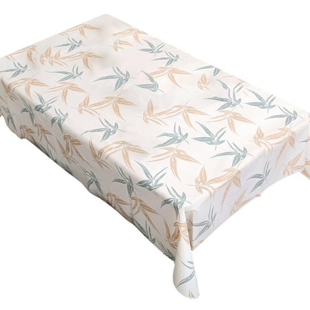 

YUEHAO Table Cloth Waterproof and Oil Proof Table Cloth For Kitchen Decorative Dining Table Cover and oil-proof disposable D