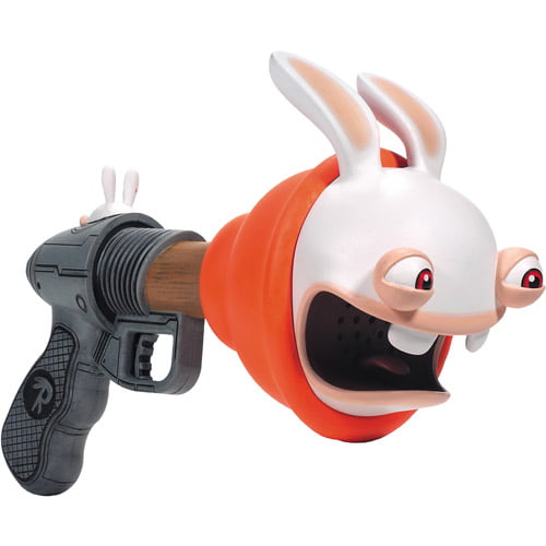 Rabbids Invasion Plunger Blaster Sound Gun NIB Nickelodeon Toy Priority SHIPPING