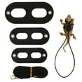 thumbnail image 1 of Adjustable Reptile Leash Turtle Pet Traction Belt Bearded Dragon Accessories Soft Small Pet Animal Rope Harness Wing Traction Rope Set, 1 of 8