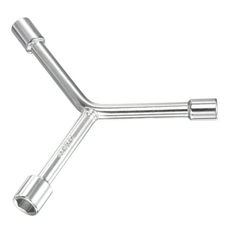 

Uxcell Y Type 3 Way Hex Socket Wrench 8mm 10mm 12mm Combination Repair Spanner Tool 3.5-inch