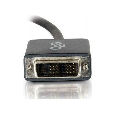 UPC: 0757120543282 | C2G 54328 DisplayPort Male to Single Link DVI-D Male Adapter Cable  TAA Compliant  Black (3 Feet  0.91 Meters)