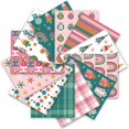 thumbnail image 1 of Paquetes de tela de algodón Whaline Christmas, 12 unidades, 45 x 55 cm, 1 of 7
