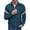 Blue, variant on Oversized Tshirts for Men Suede Lapel Button Pocket Fallow Long-Sleeved Hoodless Casual Coat/Jacket Beige S