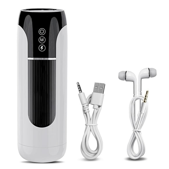 XBONP Waterproof Mens Vibrating Stroker Automatic Male Masturbator Stroker 7 Modes Suckimg Vibration Thrusting White