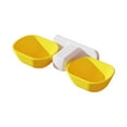 thumbnail image 3 of Cuenc , de alimentación de alimentos en , alimentador de agua para perro cuenco colgante para mascotas - AMARILLO Colco Cuencos de comida para gatos, 3 of 8