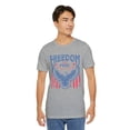 thumbnail image 6 of Unisex Freedom US Flag and Eagle 4th July Cotton Shirt, 6 of 10