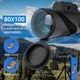 thumbnail image 2 of 50% Off Compact Portable 80x100 High Power Monocular Telescope, High Definition Monocular For Adults With Low Night Vision, High Powered Telescope, 2 of 5